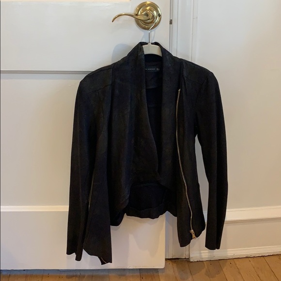 Zara Jackets & Blazers - Zara Faux Leather Jacket